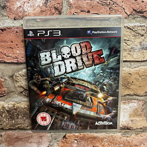 Blood drive sony playstation - playstation, 3