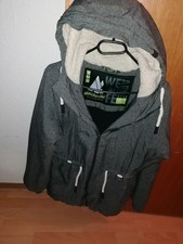 Graue Damen Winterjacke Gr. Xl von Alifc Kickin In Top Zustand