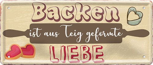 Backen ist aus teig - , ''backen