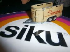 siku 1917 Pferdeanhänger Braun Defekt