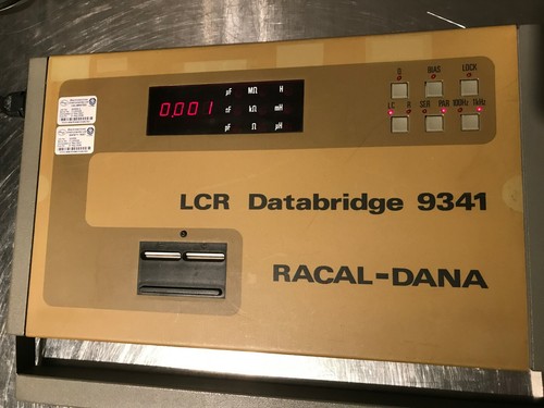 Racal dana 9341 lcr - racal,