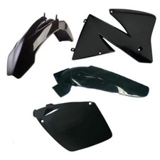 Plastiksatz Kit schwarz passt für KTM EXC 2000 2002 MX SX Enduro Verkleidung