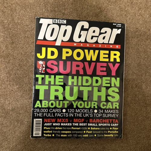 Top gear magazine - magazine, may-1998