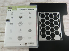 Stempelset Honigsüße Grüße - Stampin' Up! - 15 Gummistempel +Thinlit Bienenstock