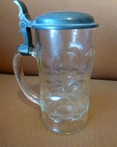 Alter bierkrug franziskaner - bierkrug,