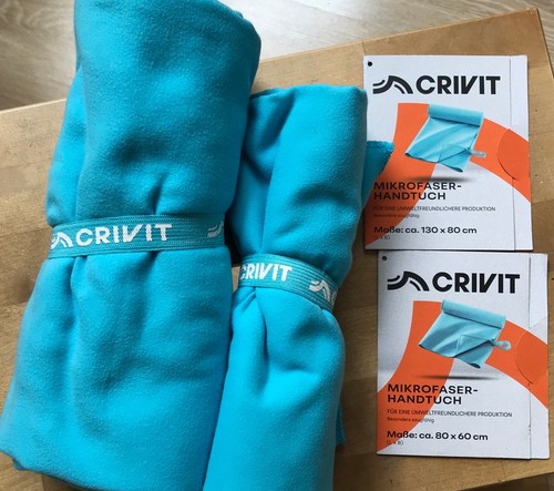 Crivit mikrofaser handtuch set - crivit,