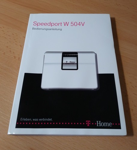 Bedienungsanleitung speedport - bedienungsanleitung,