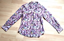 Rossana Diva Damen Bluse Größe 36 Made in Italy-100% Baumwolle