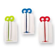 3er Pack Tubenquetscher Tubenpresse in Blau Tubenausdrücker für alle Tuben