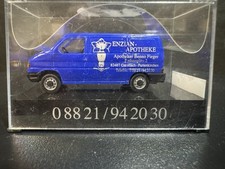 Modellautos 1:87 VW T4 Transporter "Enzian Apotheke" in blau von AWM, mit OVP