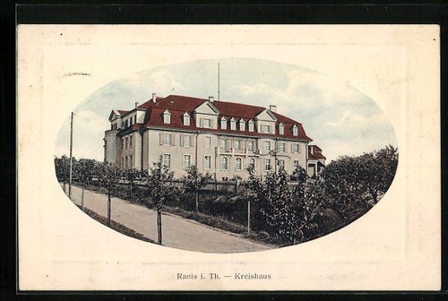 Ranis ansichtskarte - ranis, i.