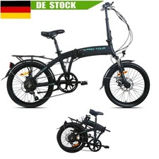 20" E Bike 250W Elektro Fahrrad 25km/h Mountainbike 9.6Ah Klapprad