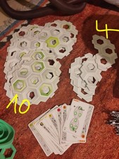 Gravitrax Kartons und Spielkarten mit Blauvorschläge