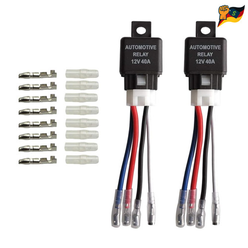 12v 40a relais polig spst - 12v,