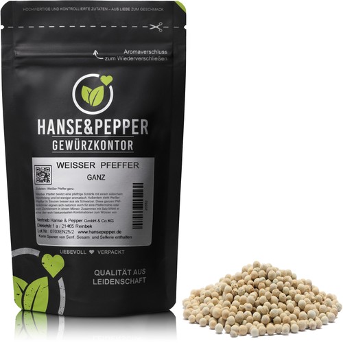 100g pfeffer weiß - 100g,