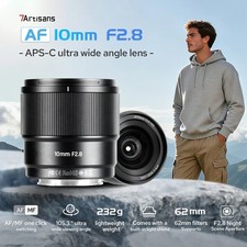 7Artisans 10mm F2.8 APS-C AF Ultra Wide Angle Lens For Sony E Fujifilm X Nikon Z