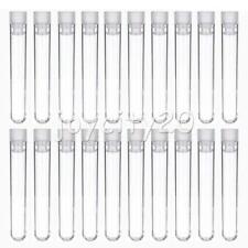 100x Kunststoff Reagenzgläser