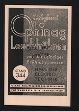 BERLIN, Werbung 1939