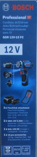 Bosch professional 12v gsr - bosch, 12v,