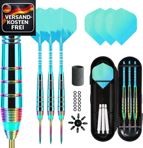 Dartpfeile set 3er profi steel - set,