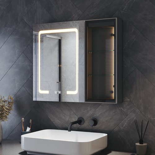 Led badezimmerschrank spiegel - badezimmerschrank,