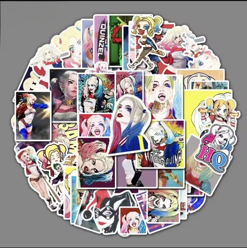 52x harley quinn sticker - 52x,