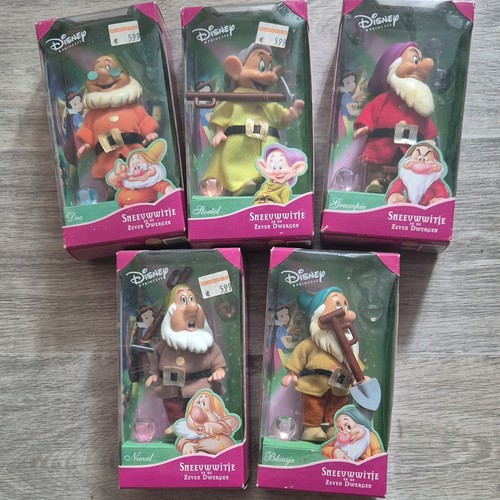 Vintage disney zwerge - 5x,