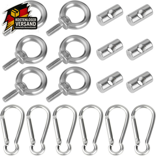 Edelstahl kederstopper set - edelstahl,