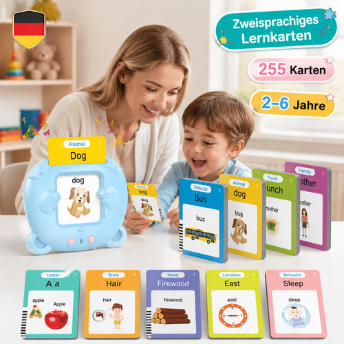 Sprechende lernkarten - sprechende,