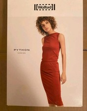 PYTHON DRESS by Wolford black 