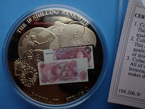 Britische banknoten 10 - britische,