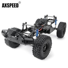AXSPEED 313mm Radstand Fahrwerk Rahmen Räder Kit für RC 1/10 Axial SCX10II 90046