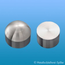Edelstahl Endkappe für