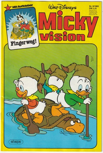 Mickyvision 09 1983 ohne - mickyvision, #09/1983