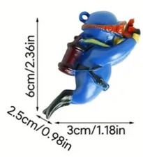 Taucher  Mit Kugel Aquarium Fischtank Teich Ornamente Feen Garten See Deko