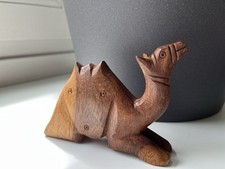 Hangedrechseltes Kamel - Vollholz - Aus Ägypten Anfang 2000er