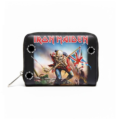 Iron maiden trooper zip purse - iron,