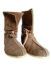 Mittelalter Leder Stiefel für