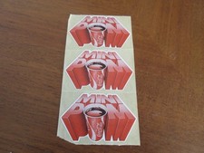 Coca-Cola Aufkleber Minipom Getränkeautomat Werbung sticker 