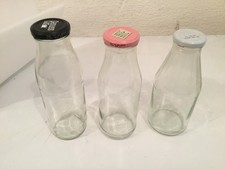 22 Twist off Schraubdeckel Flaschen Milch Saft Sirup Flaschen 500 ml 250 ml