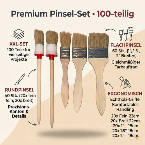 Pinsel set 100 - set,