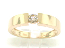 Brillant Ring 585 Gelbgold