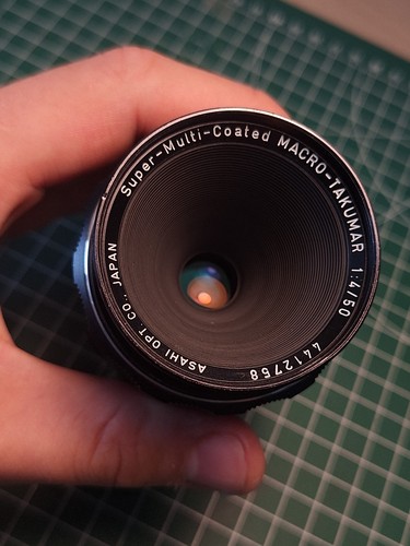 Objektiv macro takumar asahi - takumar,