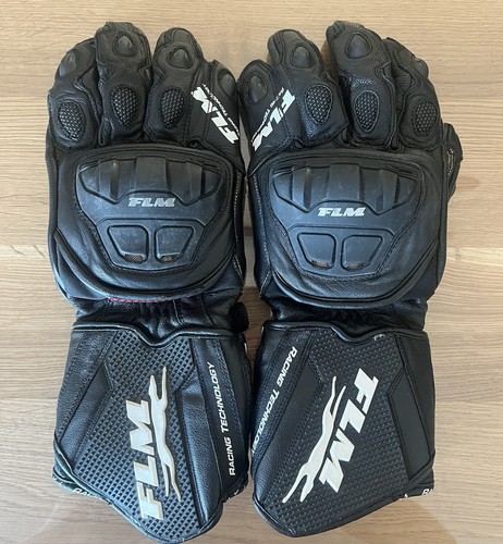 Flm motorradhandschuhe leder - flm,