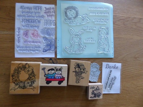 Diverse stempel - diverse, (set)