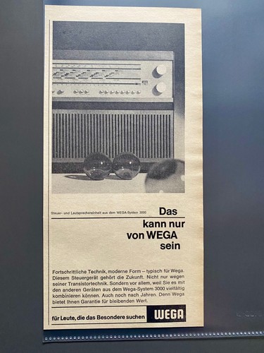 Wega stereo lautsprecher - wega,
