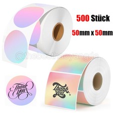 500 Stück Thermo Etiketten