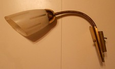 Alte Rustikale biegsame Wandlampe Gebraucht aus Haushaltsauflösung