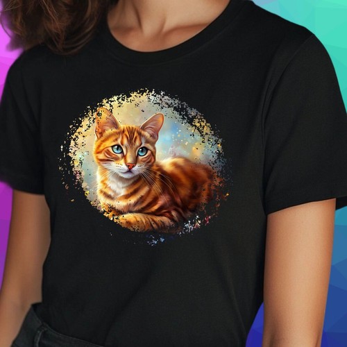 Frauen shirt bengal - t-shirt, katze
