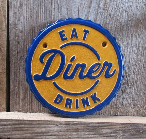 American diner schild - american,